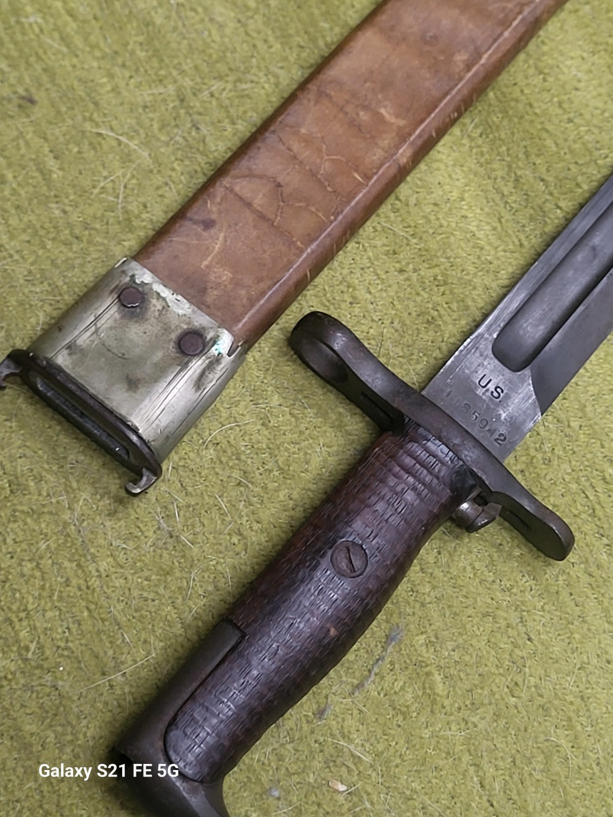 RARE 1903 Marine Nov 1926 Bluefield Nicaragua US 1905 BAYONET SCABBARD SA 1921