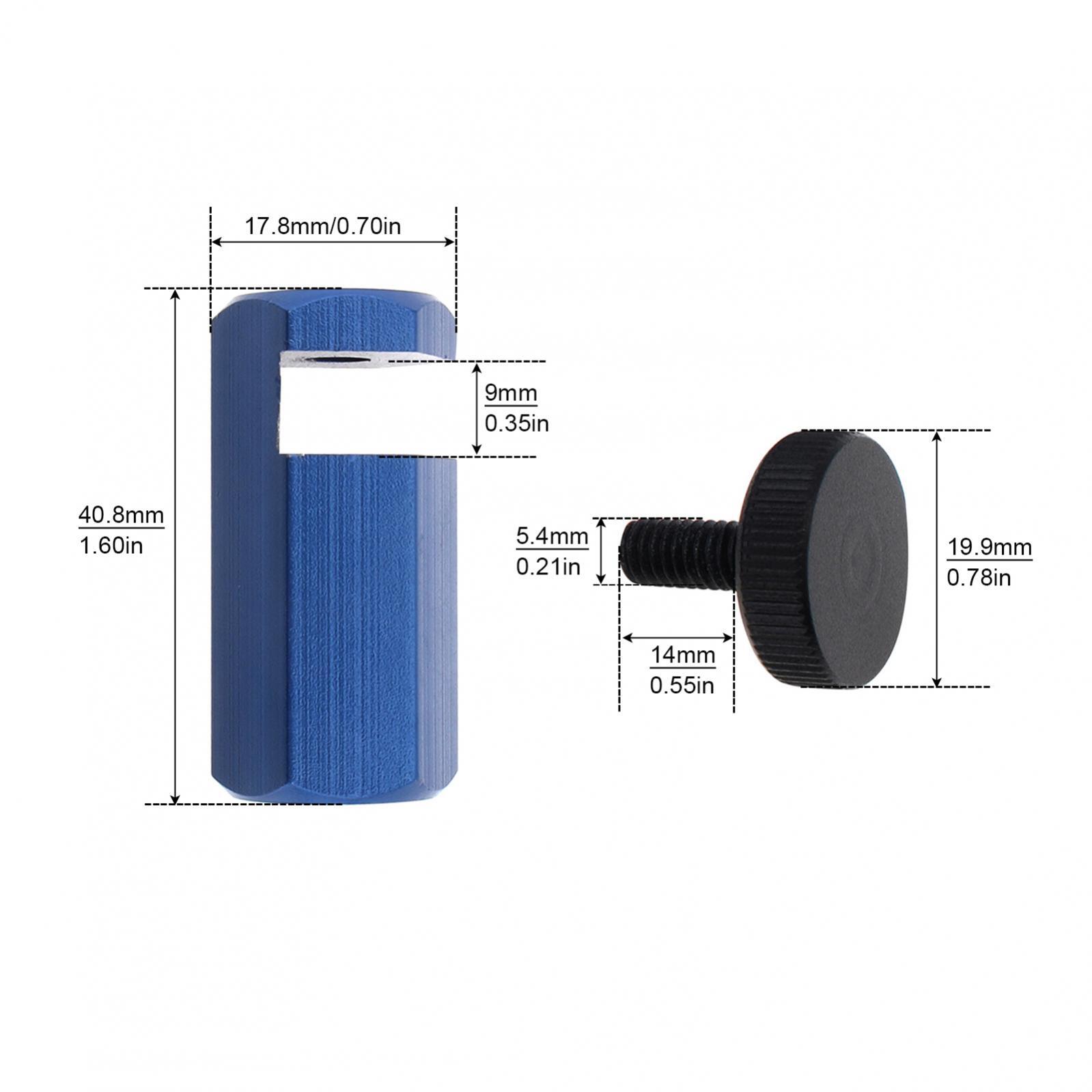 Stair Gauges with Holder for Framing Square Speed Square, Circular Saw Rip Guide