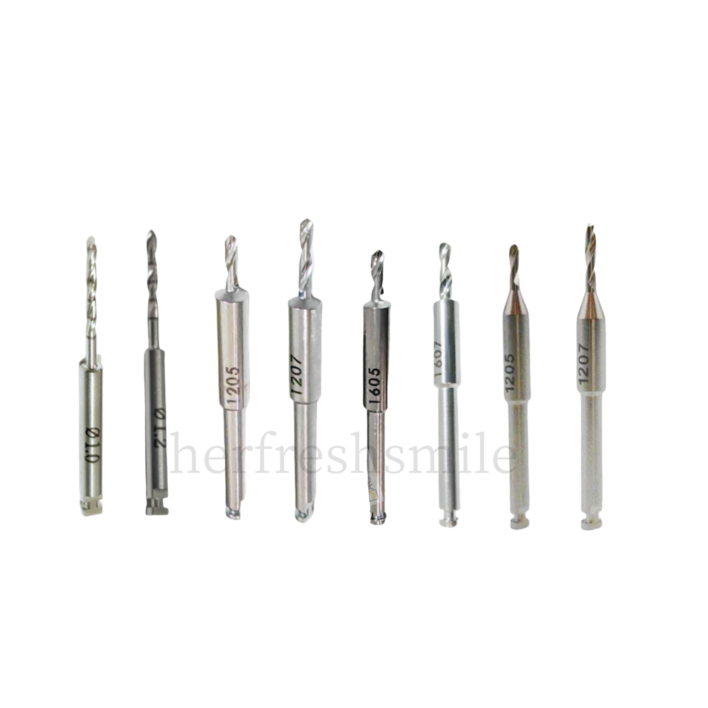 Dental Pilot Drill Guide Depth GBR Bone Screw Insertion Prebored Hole Drills