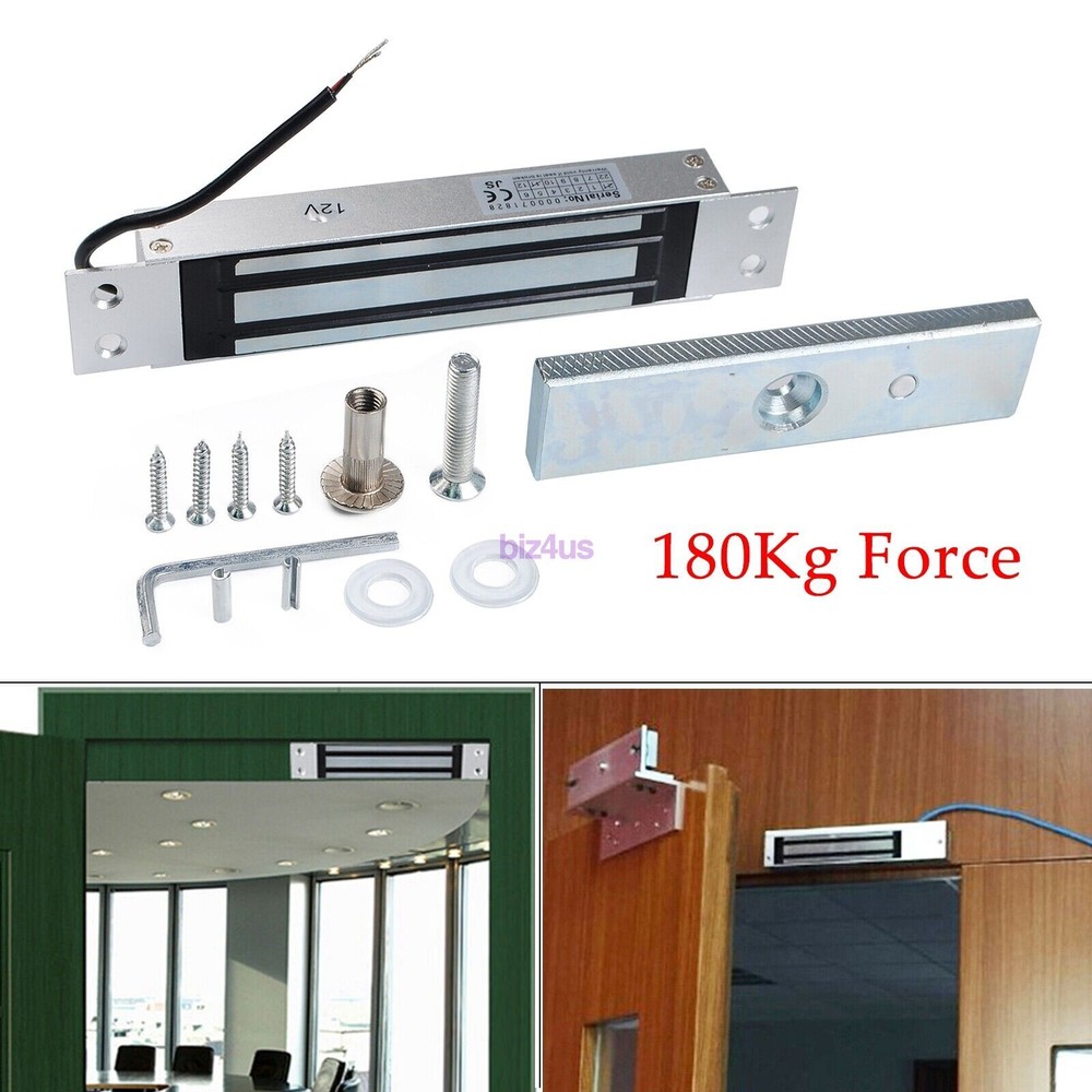 Electromagnetic Lock Flush Mount 350lbs 180kg Holding Force Embedded US SHIP