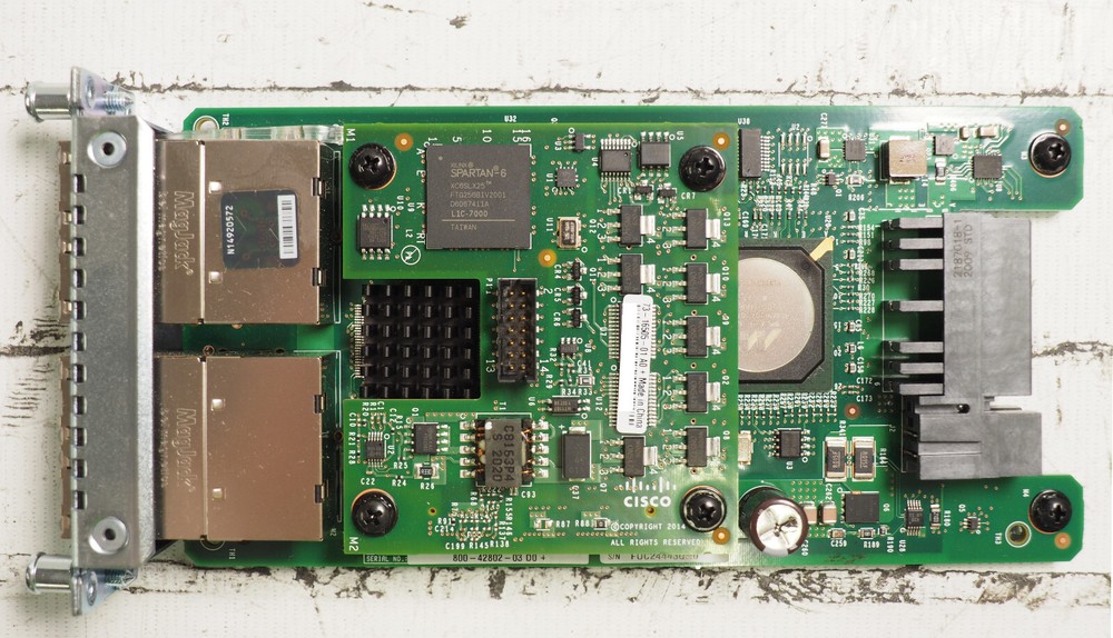 Cisco NIM-ES2-8-P 8-Port Gigabit Ethernet LAN Switch Network Interface Module