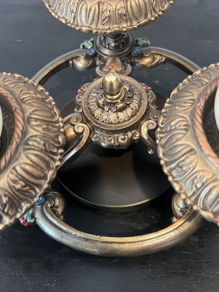 Single Nice Semi Flush Mount Three Socket Fixture 2L