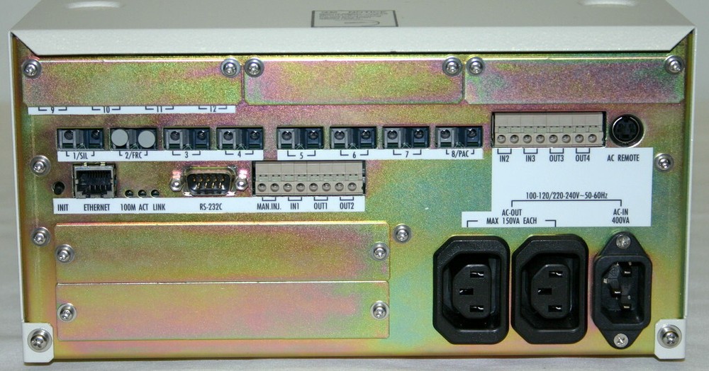 SHIMADZU COMMUNICATIONS BUS MODULE, MODEL CBM-10AW VP