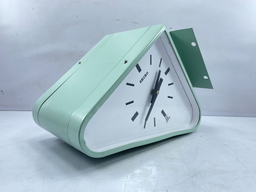 Seikosha MC-018 MC-271 Secondary Triangle Dual Face Clock Navigation Marine