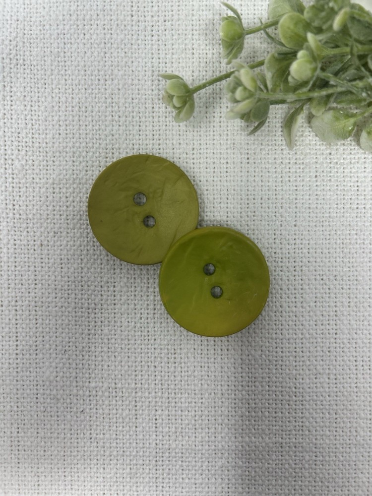 Textured Sewing Buttons 1.5” Multicolor Two Hole Mix & Match - 6 Pack