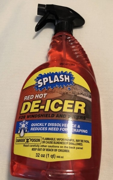 SPLASH Red Hot De-icer Windshield Trigger Spray 32 Ounces