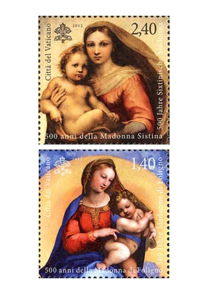 VATICAN 2012 Single Year Integral MNH ** All Issues