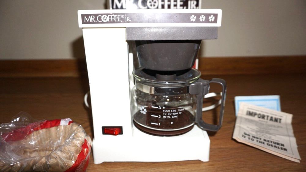 MR.COFFEE,JR. 4CUP AUTOMATIC COFFEE BREWING SYSTEM JR4