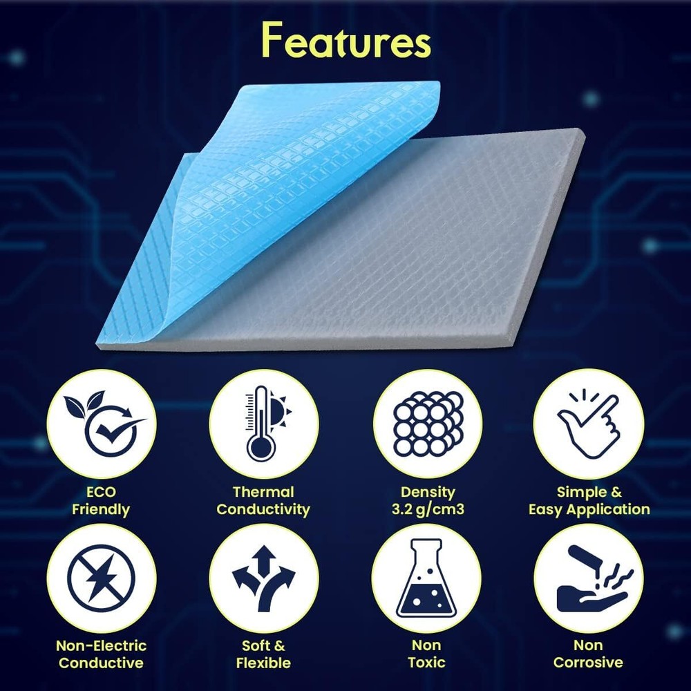 Gelid Solutions GP-Ultimate 90x50 3mm Thermal Pad (1Pcs) TP-GP04-E
