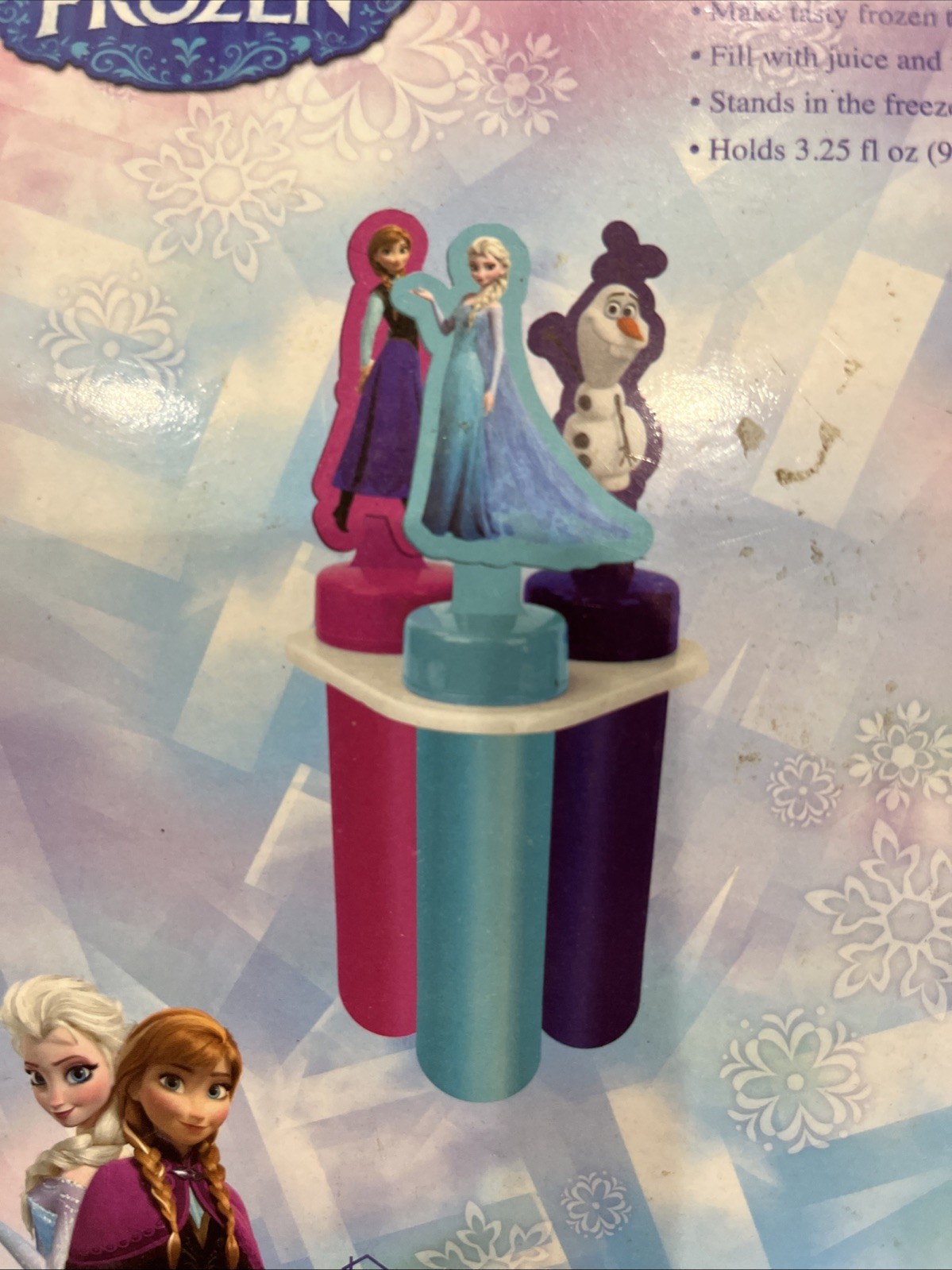Disney Frozen Ice Pop Maker 3 Ice Pop Molds And Stand