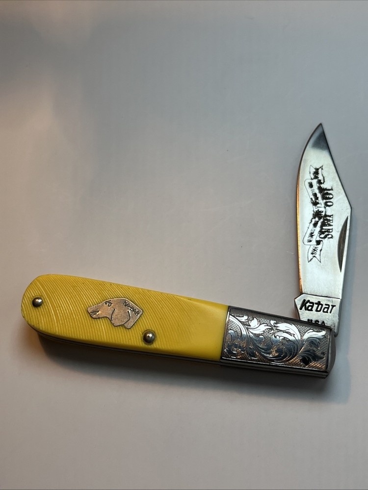 KA-BAR Dog Head Barlow *MINT*