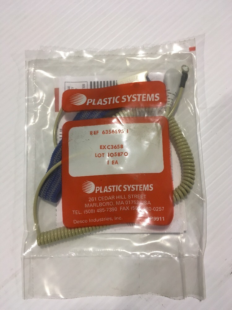 Plastic Systems Adjustable Anti Static Wrist Strap Prevents Static EXC3658 5pack