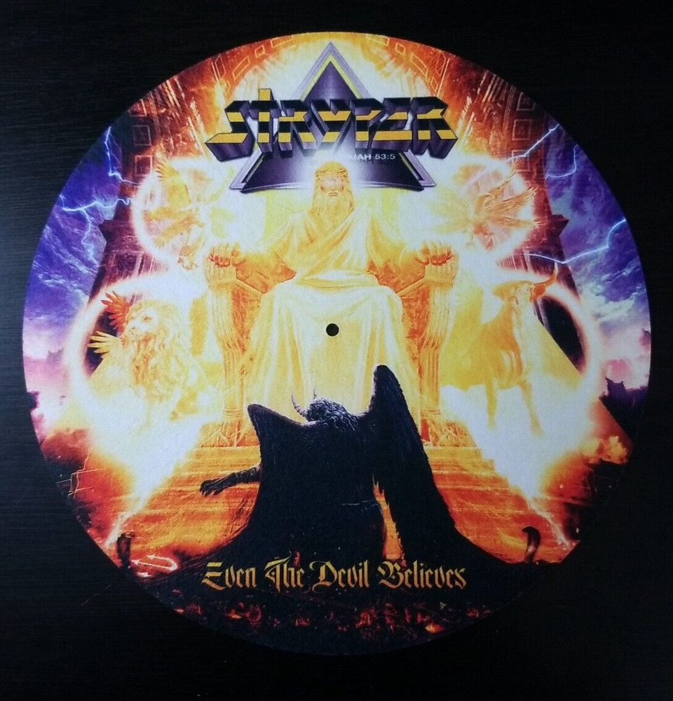 Stryper Even The Devil Believes Turntable Slipmat