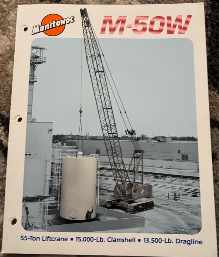 Manitowoc M-50W Crane Brochure AMIL25