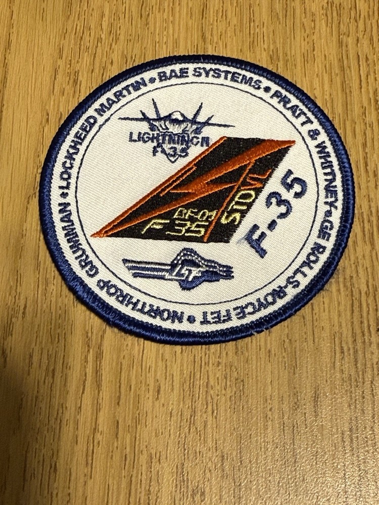 F-35 Lightning Patch BF-01 STOVL JSF