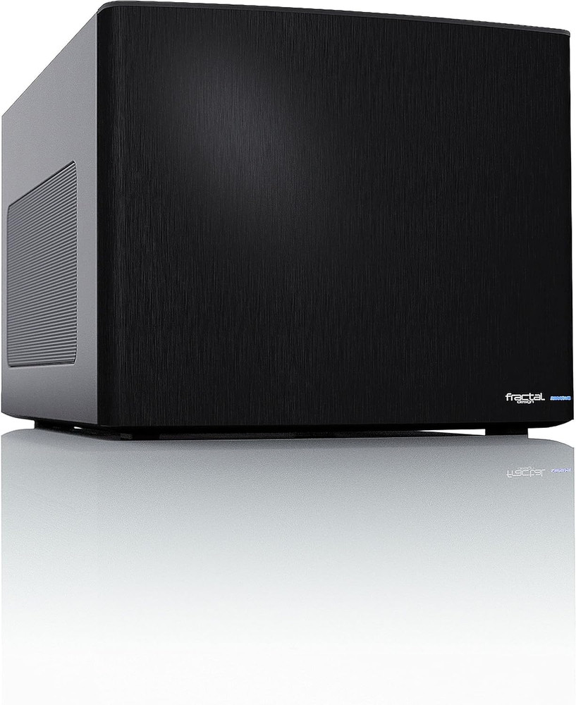Node 304 - Black - Mini Cube Compact Computer Case - Small Form Factor - Mini IT