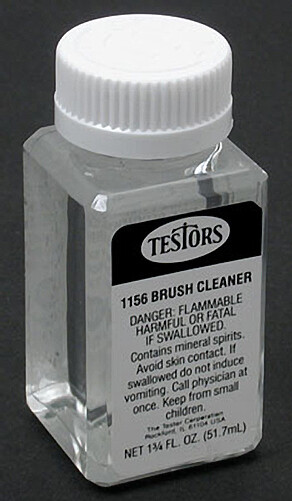 Testors Enamel Paint Thinner 1 3/4 oz 1156XT