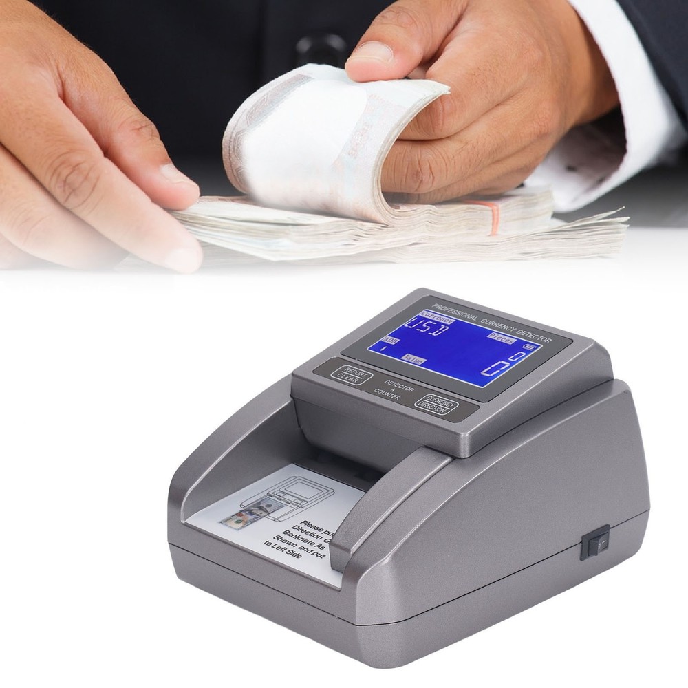 Denomination Money Counter Machine Handheld Bill Counting Machine US Plug