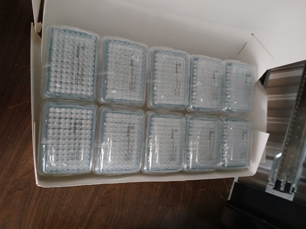 Integra Tips 3445 Griptips Eco Racks, Pre-Sterilized Filter 1250 ul - 10x96 tips