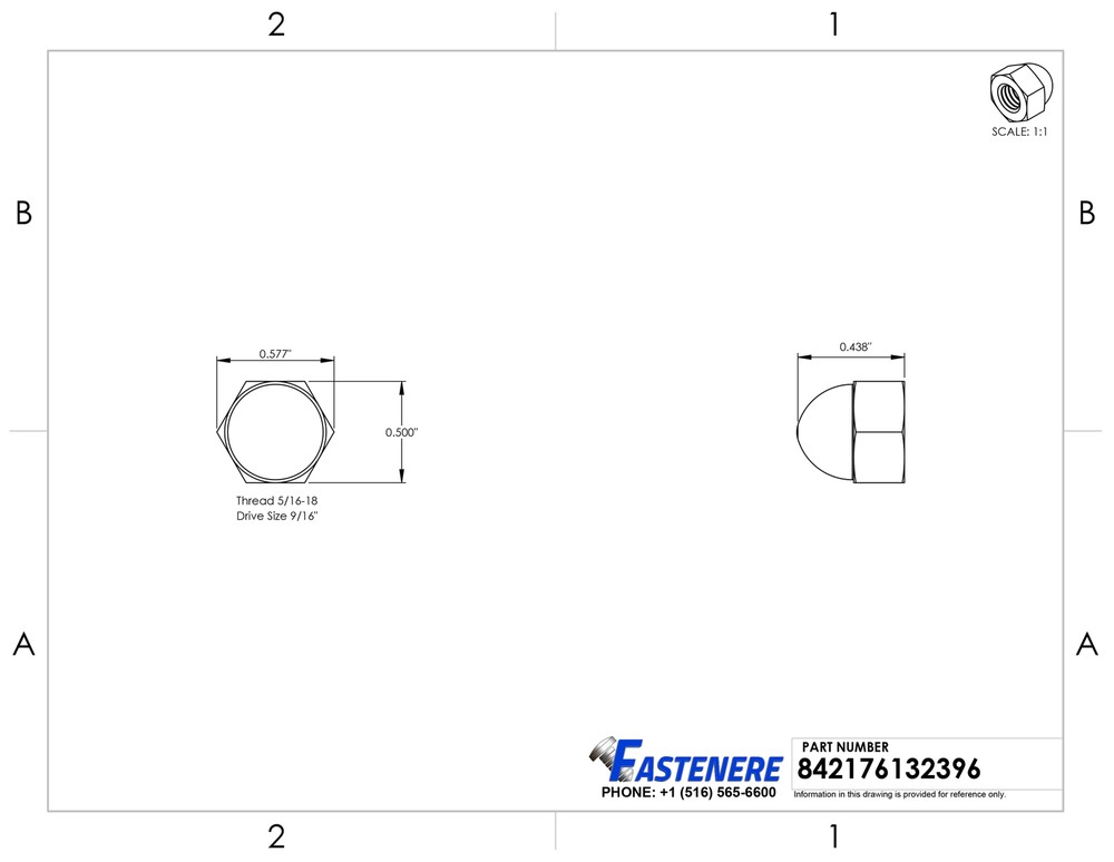 5/16-18 Hex Cap Nuts Solid Brass Grade 360 Commercial Plain Finish Quantity 25