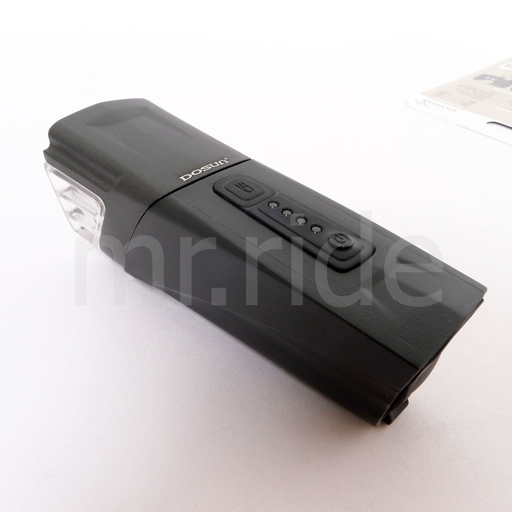mr-ride Dosun AF500 USB Rechargeable Front light - Black