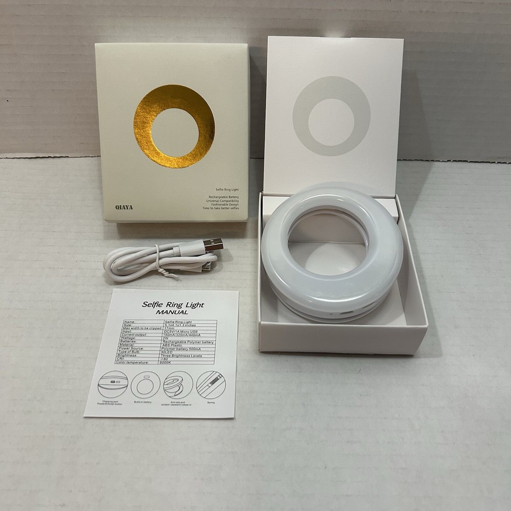 Selfie Light Ring Lights LED Circle Light Cell Phone Laptop Camera