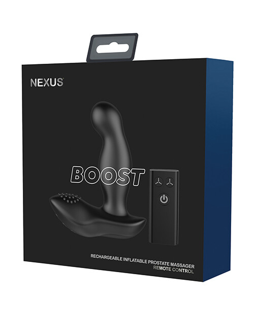 NEXUS BOOST PROSTATE MASSAGER REMOTE CONTROL WITH INFLATABLE TIP