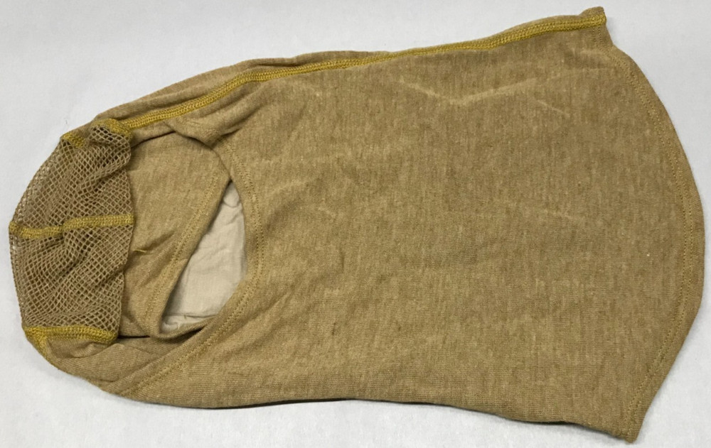 USMC FROG Balaclava Protective Face Shield Fire Resistant Tan OSFM Medium Weight