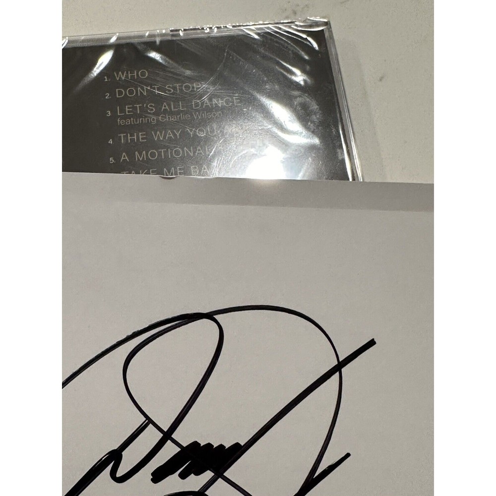 DONNY OSMOND SIGNED START AGAIN CD +SIGNED INSERT CARD AUTOGRAPHED