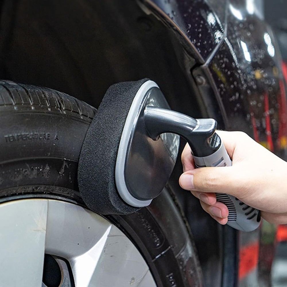 Tire Shine Applicator, 2 Pack Tire Dressing Applicator Pad