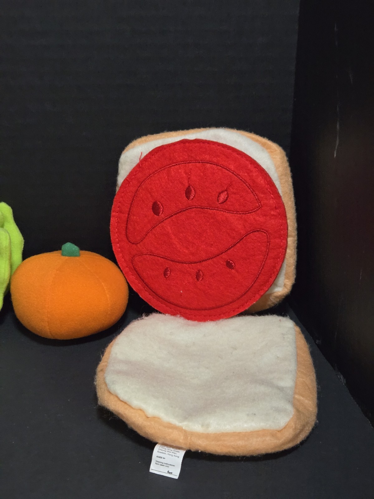 Lil' Shopper Toy Kids Food Play 9 Pieces Banana. Pineapple, Milk, Cabbage