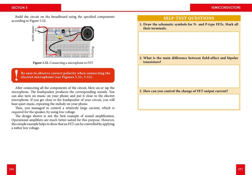The learning package “Practical Electronics” 50+ experiments English 2019