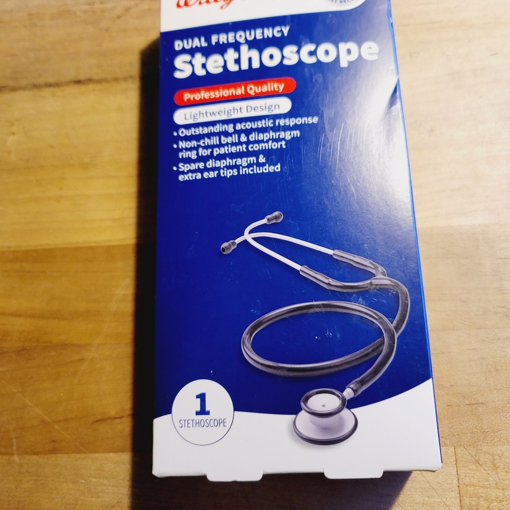 Dual Frequency Stethoscope Professional Quality Lightweight 68-105