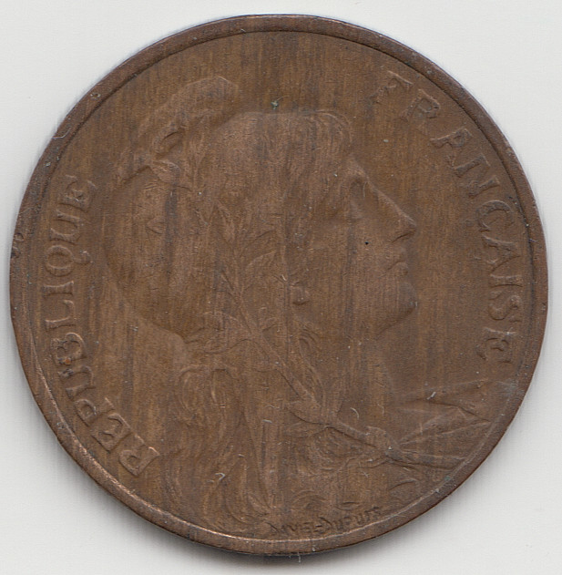 France 5 Centimes 1917