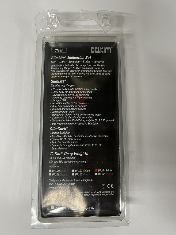 Delkim Slimlite Clear Indication Set White LEDs