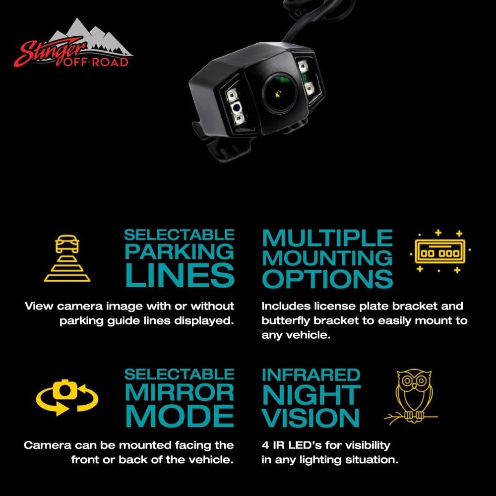 Spare Tire Backup Camera Jeep JK