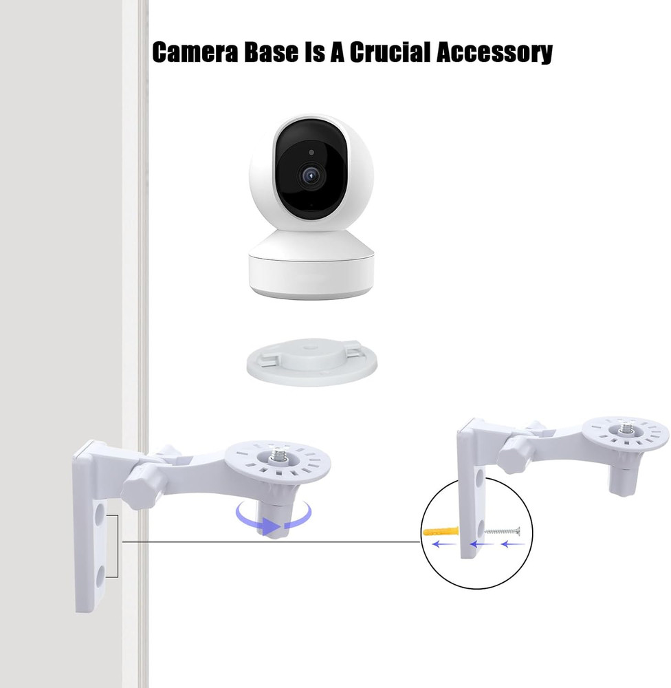 2 Pack Wall Mount Compatible with Reolink E1/E1 Pro Camera, Adjustable Wall Moun