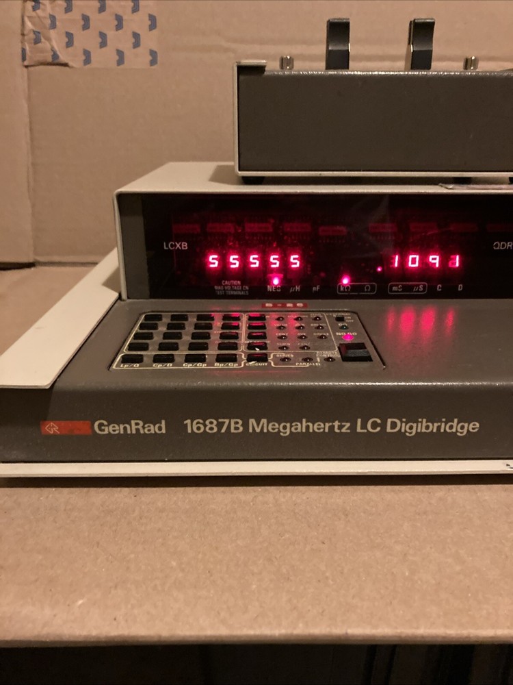 GenRad 1678B Megahertz LC Digibridge