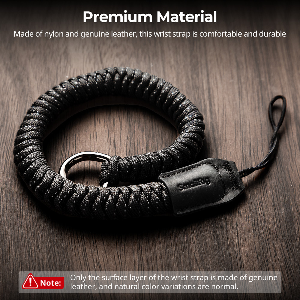 SmallRig Universal Camera Wrist Strap,Hand Strap, Adjustable Safety Strap 4881