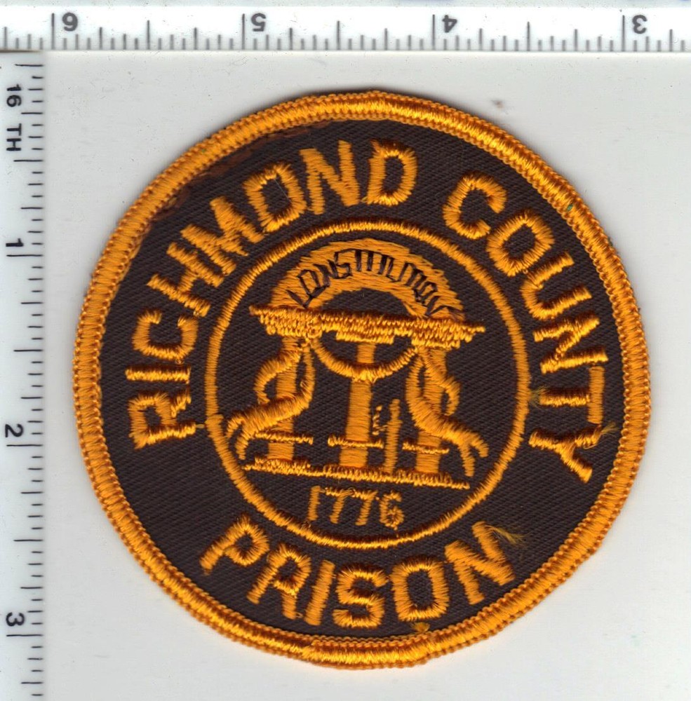 Richmond County Prison (Georgia) 1st Issue Shoulder Patch