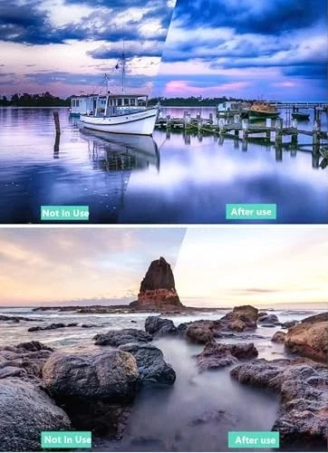 Phone 52MM Variable ND2-ND400 Filter for iPhone,Samsung and Other Smart