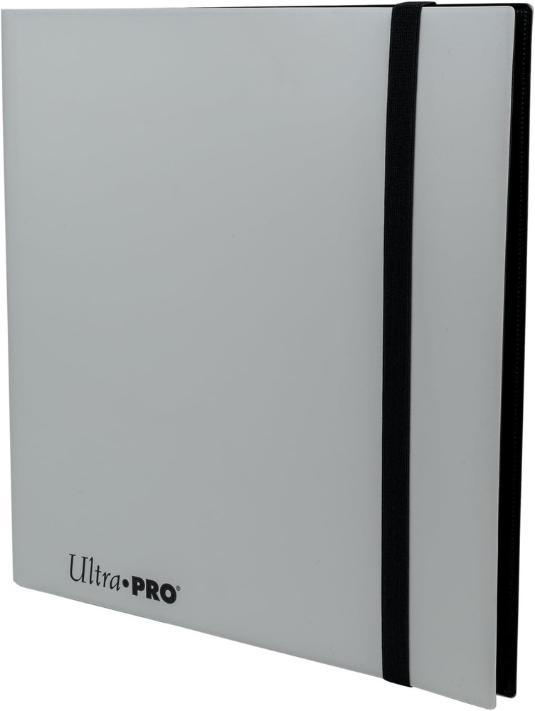 Ultra Pro Eclipse PRO Binder with 12 Compartments 16151, Arctic White