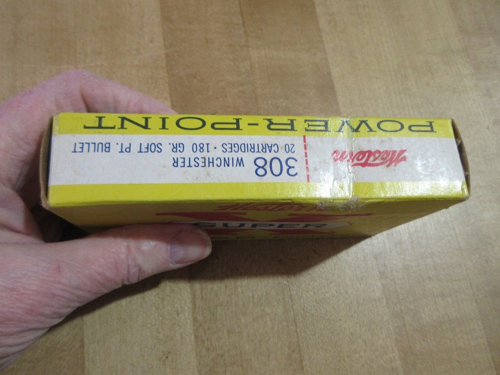 Empty Ammo Box Super x 308 with insert. (w21) #31