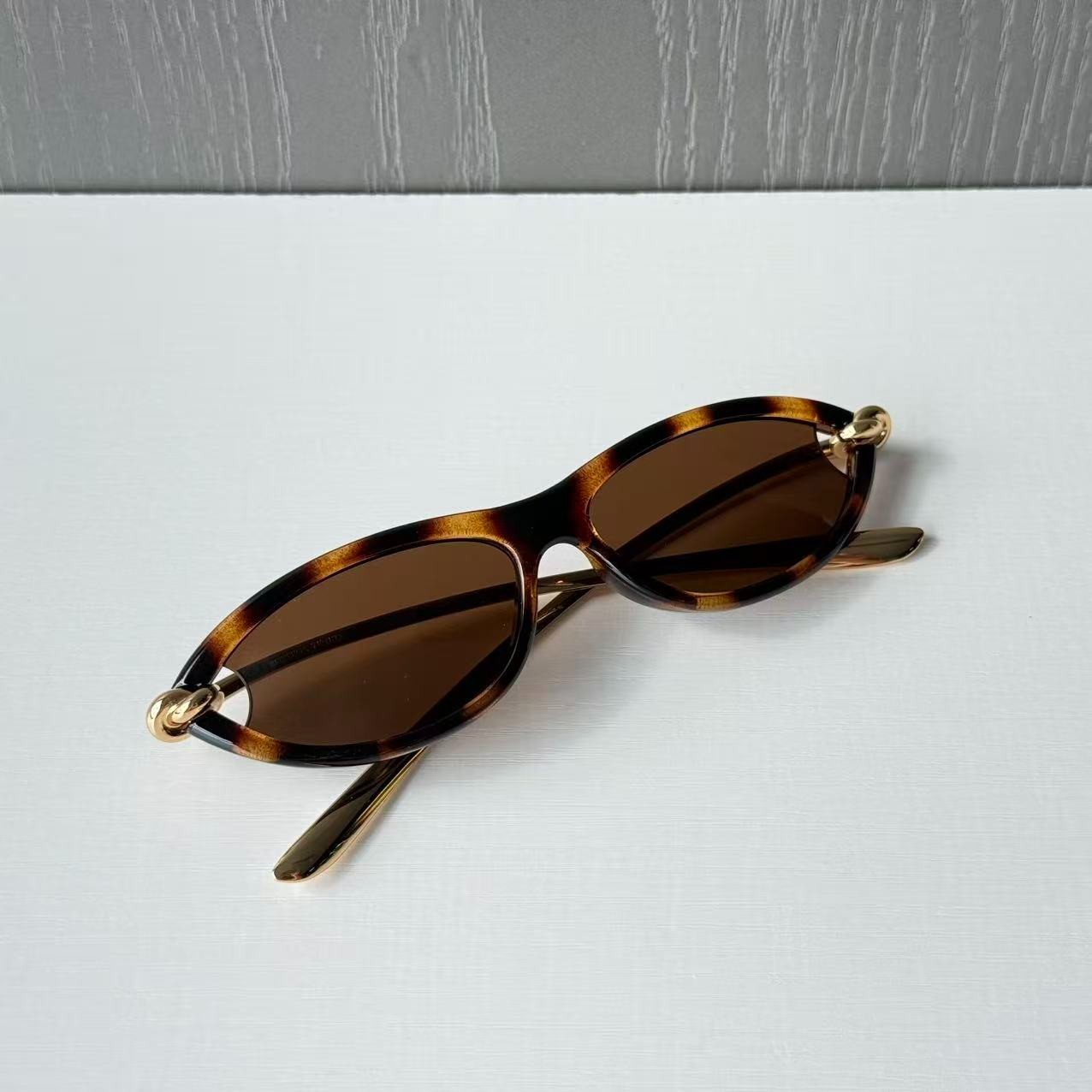 Bottega Veneta BV1390/S 002 Tortoise Gold Brown Sunglasses 56-15-145