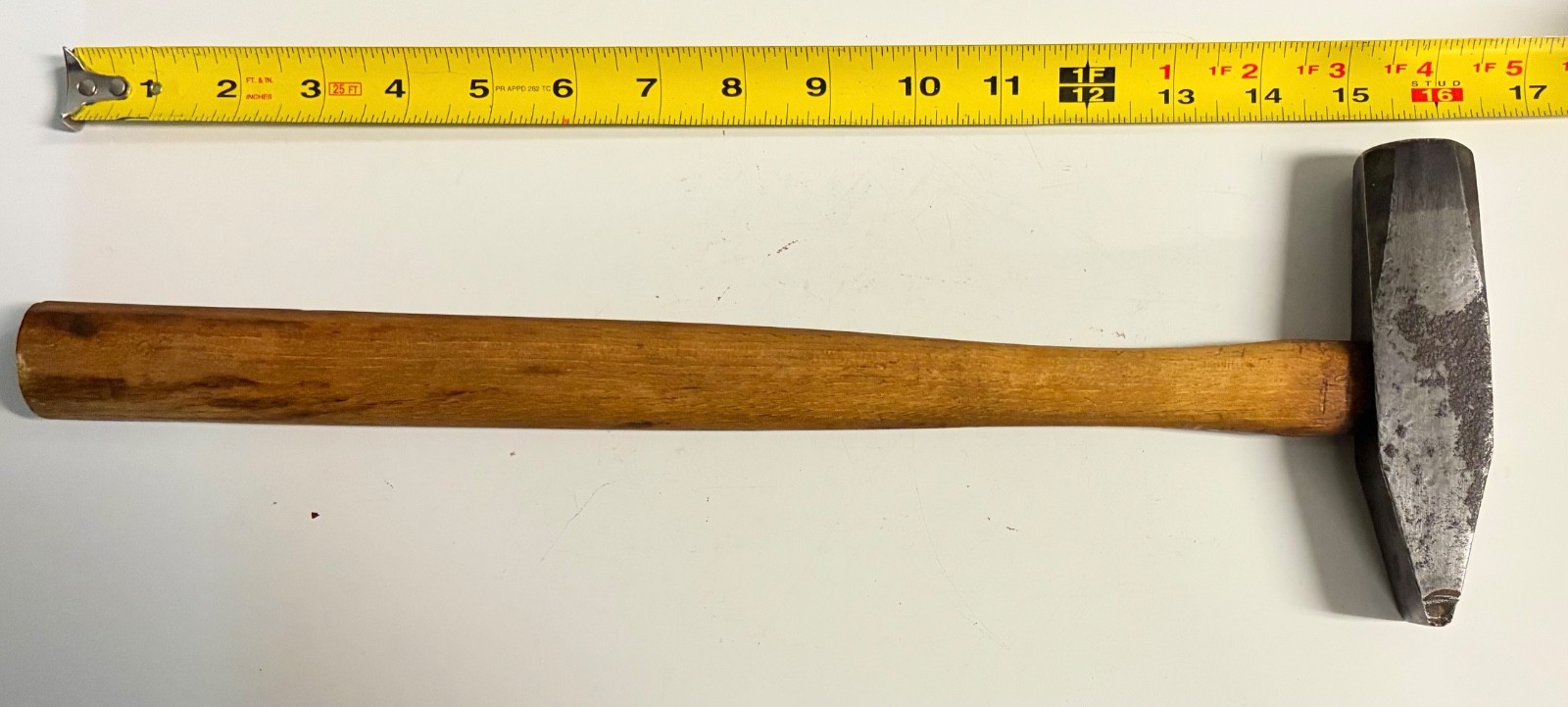 Hartford Hammer Solid Cast Cross Peen Hammer Wood Handle