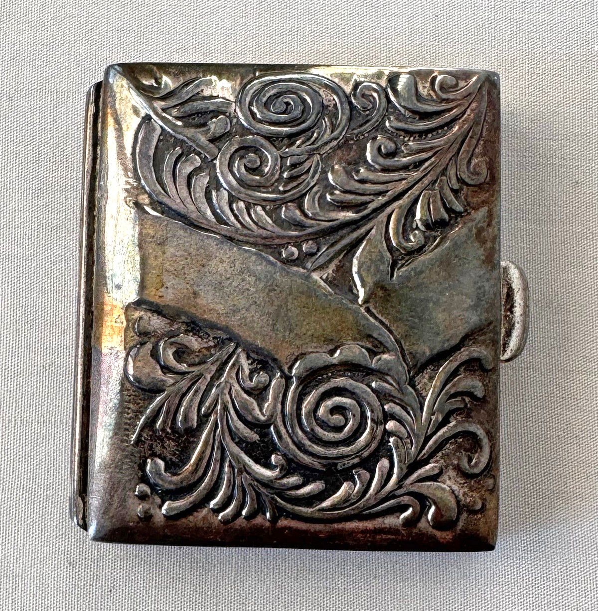 Antique REO Sterling Silver Fold Out Photograph Album;Y468