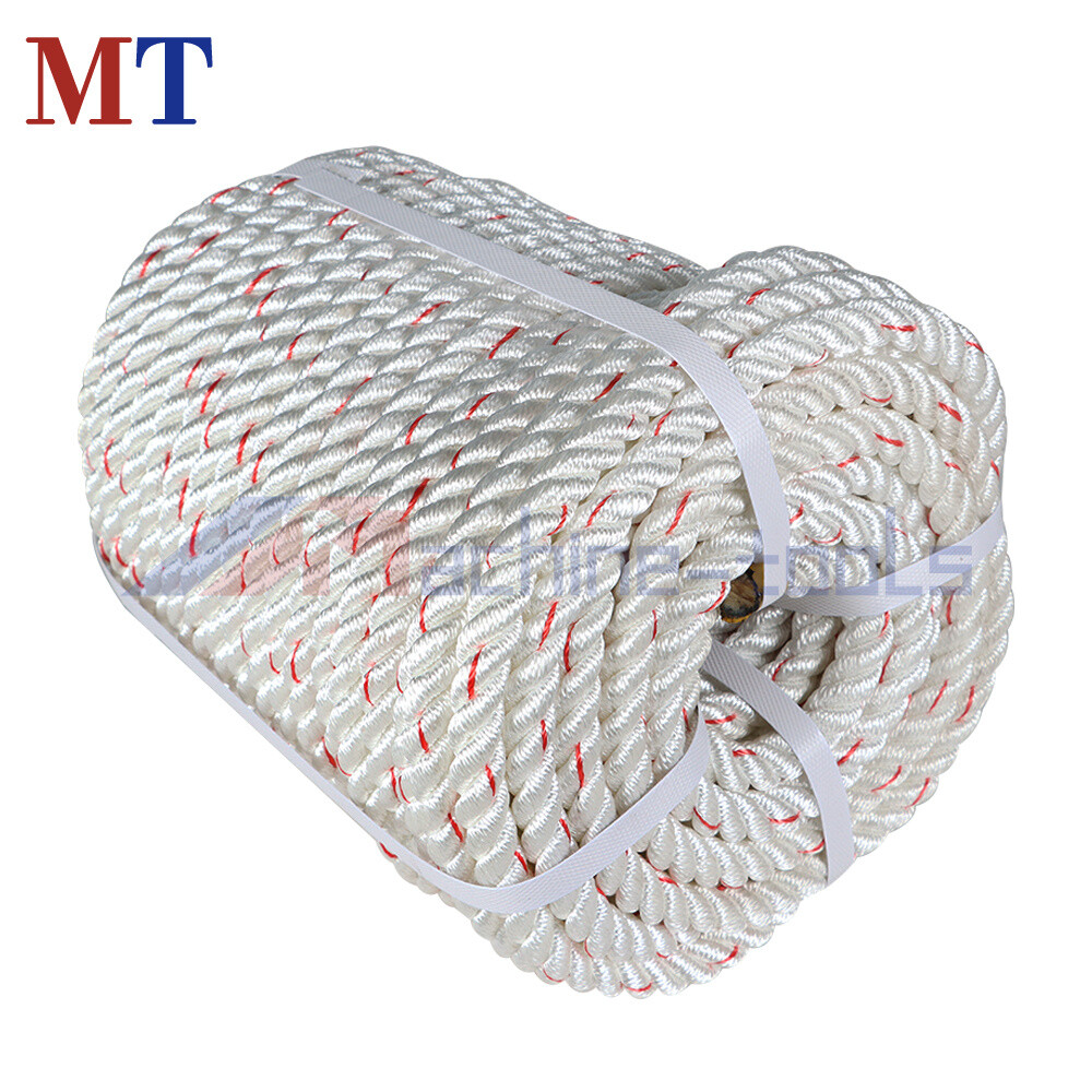 5/8"×150' Double Braid Polyester Arborist Bull Rope Pulling Rigging Line 8900Lbs