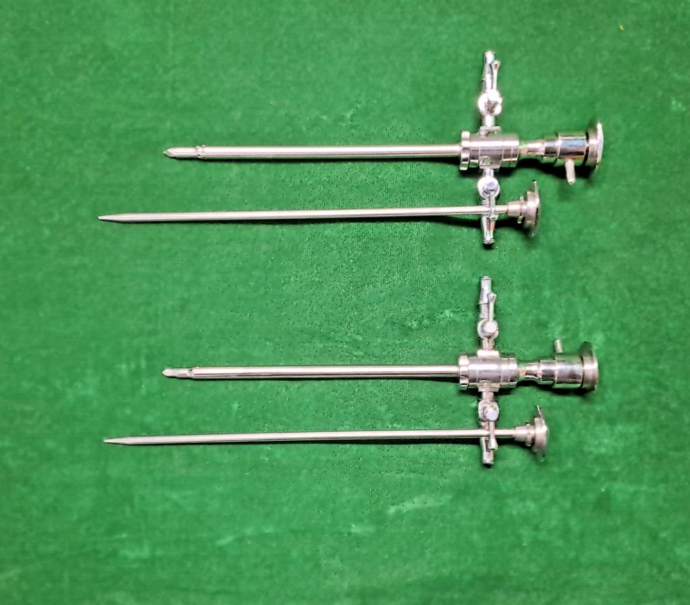 Laparoscopic Arthroscopy Sheath 4mm Reusable Best Quality Instruments - 2 Set