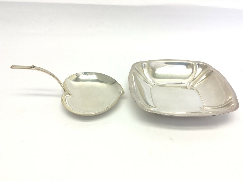 Vintage Three Crown Silversmiths Reed & Barton 1023 Shannon Water Lily Tray Dish