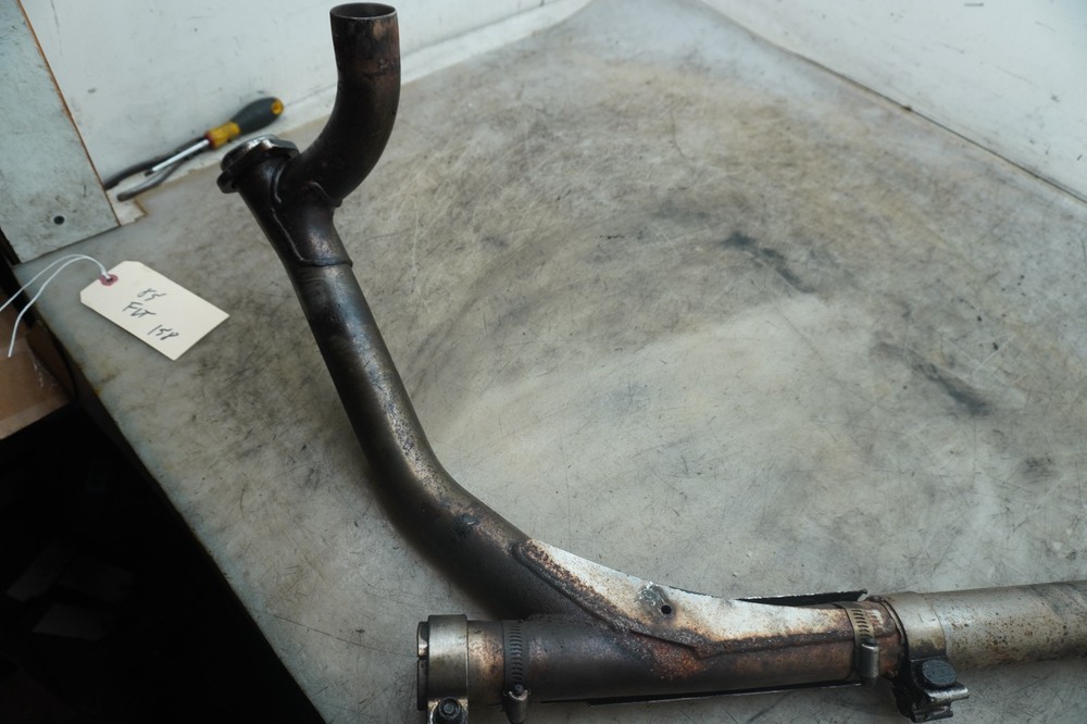 85 HARLEY DAVIDSON TOURGLIDE REAR HEADER PIPE E-158